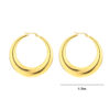 Earrings 'Elegant hoops'