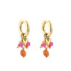 Earrings 'Velvet rose'