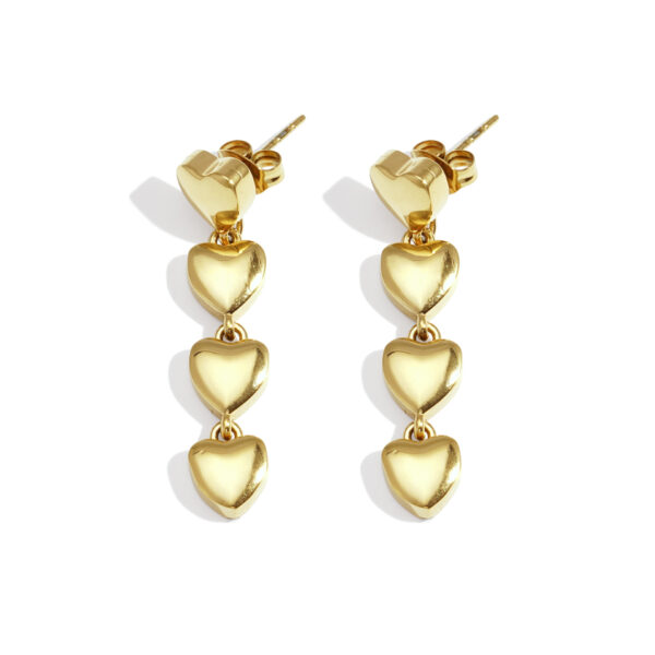 Earrings 'Love chain'