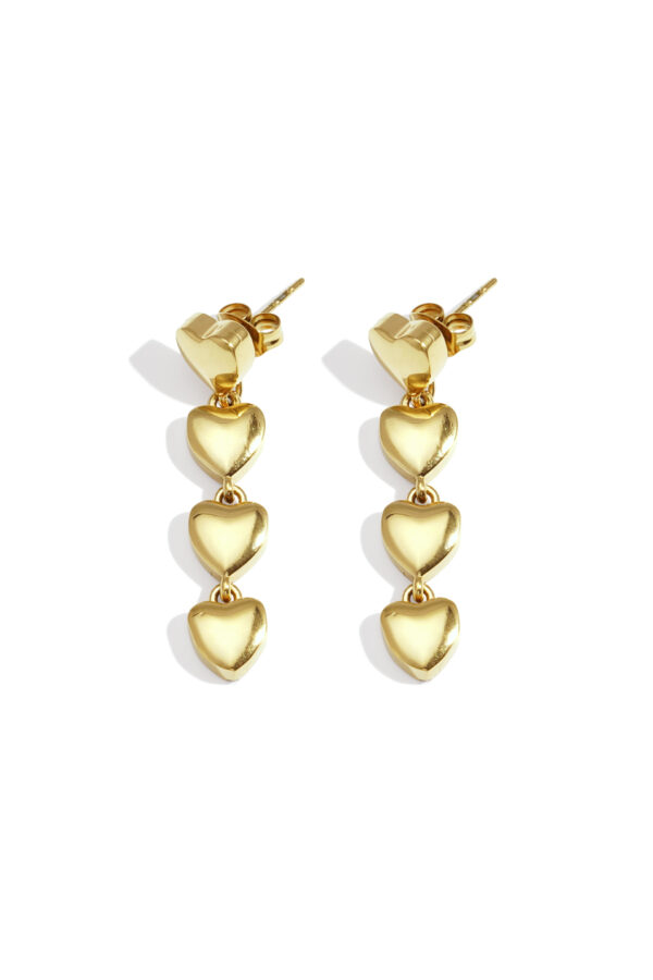 Earrings 'Love chain'