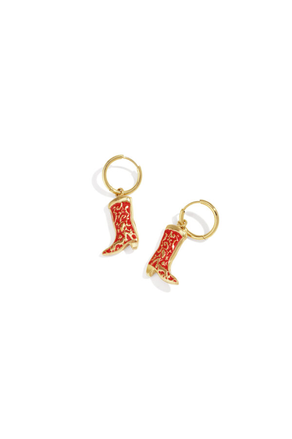 Earrings 'Cowboy boots'