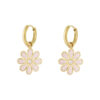 Earrings 'Pink daisy'