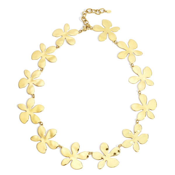 Necklace 'Statement flowers'
