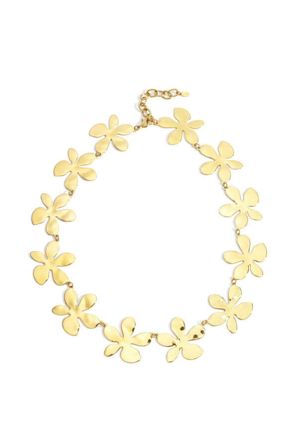 Necklace 'Statement flowers'