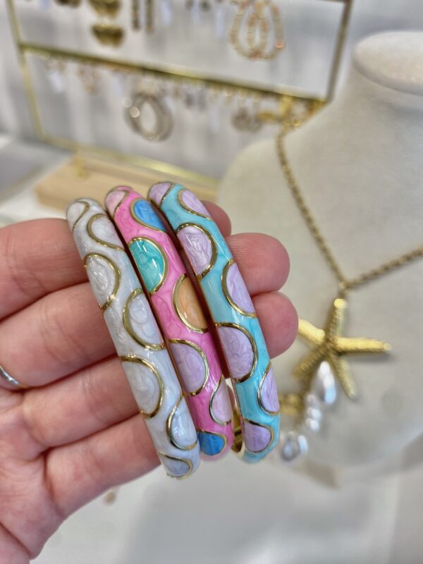 Bangle 'Polka dot colorful'