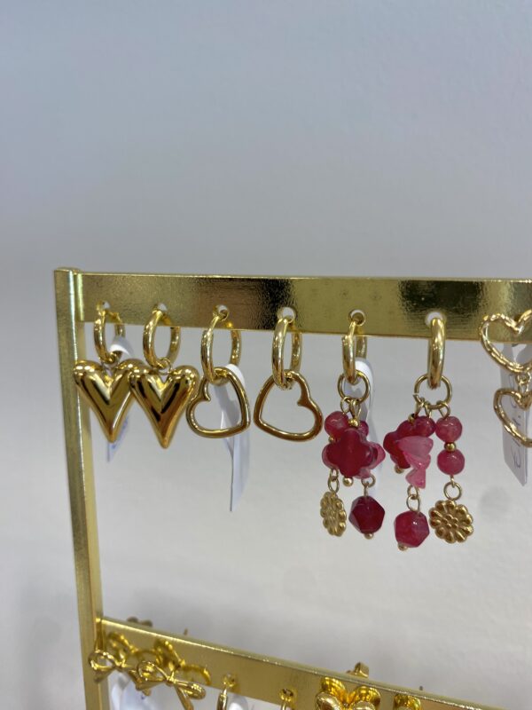 Earrings 'Basic heart'