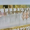 Earrings 'Pink daisy'