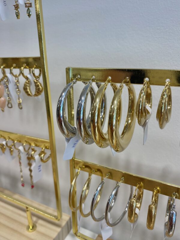 Earrings 'Elegant hoops'