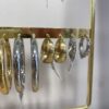 Earrings 'Flat hoops'