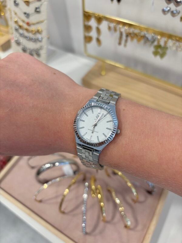 Horloge 'Sienna' zilver