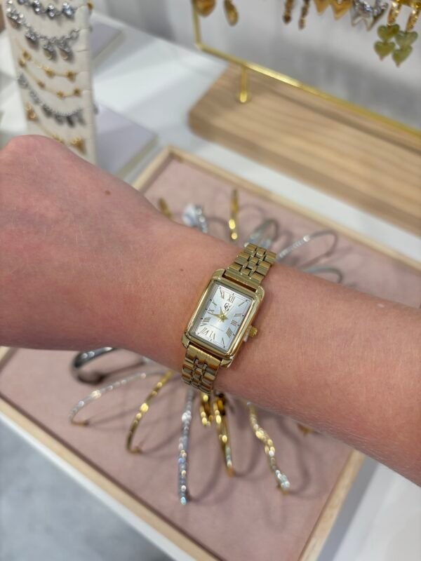 Horloge 'Esmae' goud