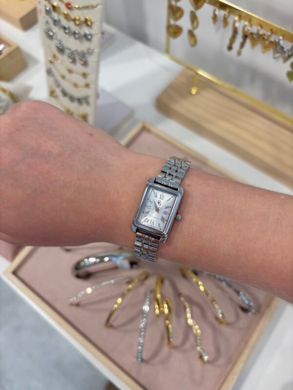 Horloge 'Esmae' zilver