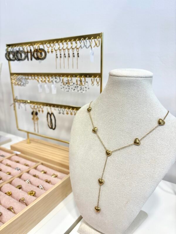 Ketting 'Y hearts'