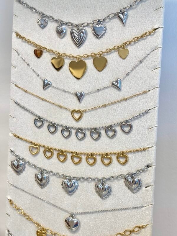 Necklace 'Triple love'