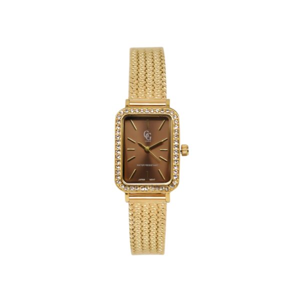 Horloge 'Ivy' goud