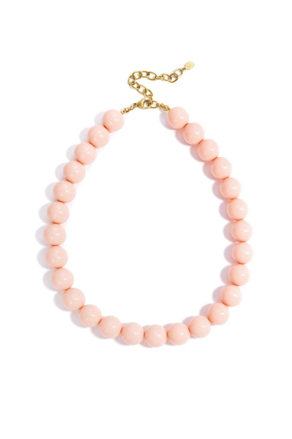 Necklace 'Pink beads'