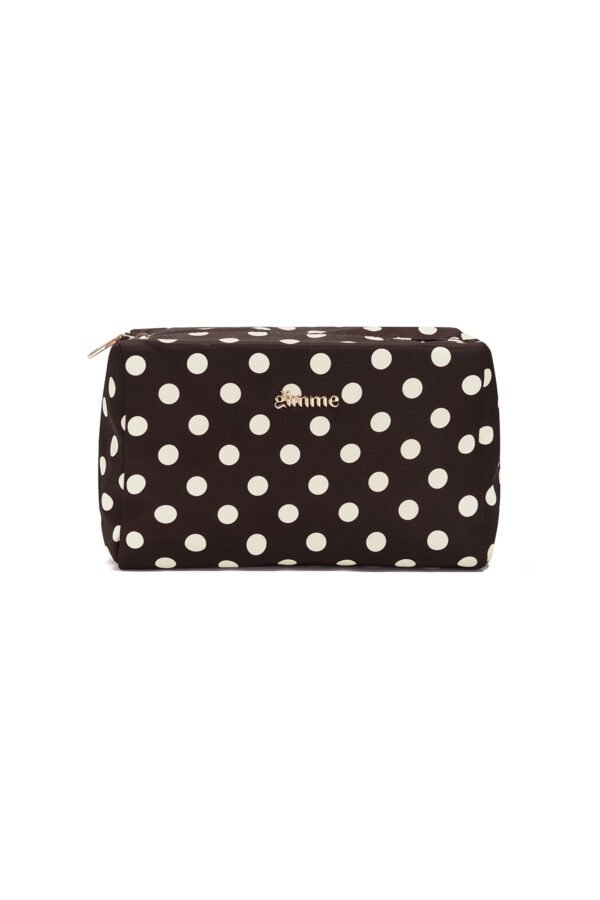 Make-up tasje 'Polka dot'