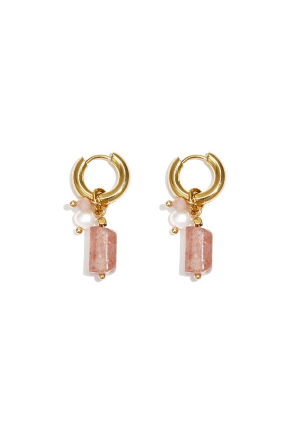 Earrings 'Dream in pink'