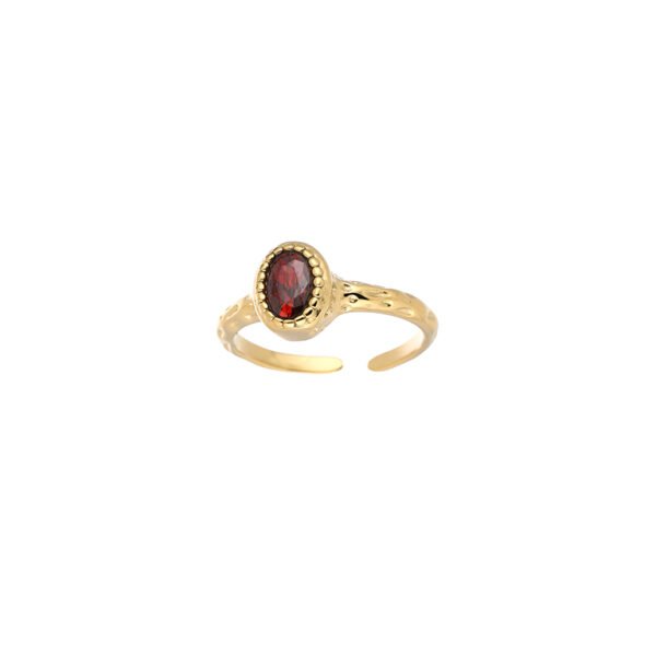 Ring 'Red stone'