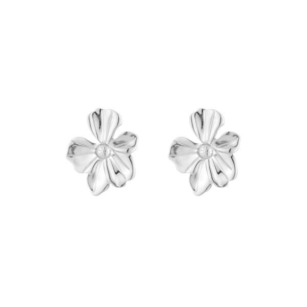 Earrings 'Statement flower studs'