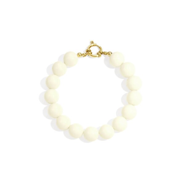 Bracelet 'White beads'