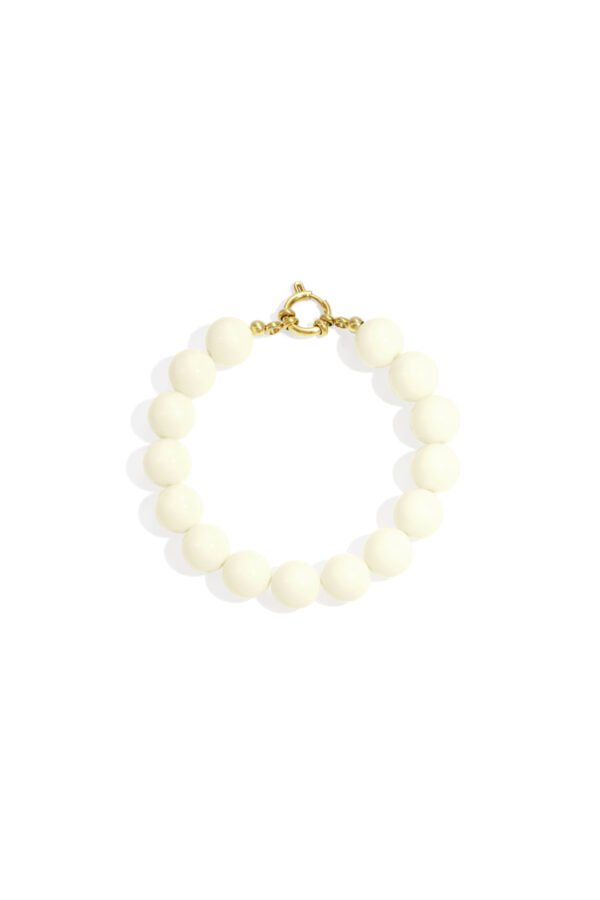 Bracelet 'White beads'