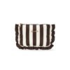 Make-up tasje 'Stripes with ruffle'