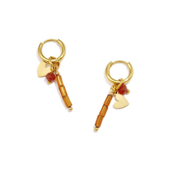 003ac85e4218316771f1f6a1593bec0a_1200x1800 Earrings 'Orange mix heart'