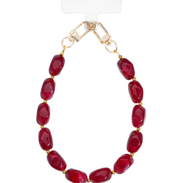 Telefoonkoord 'Bordeaux stones'