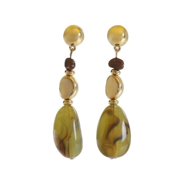 image0 (53) Earrings 'Olive'