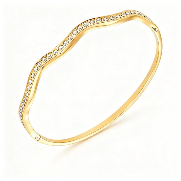 Bracelet 'Wavy bangle'