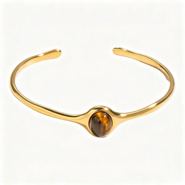 Bangle 'Brown stone'