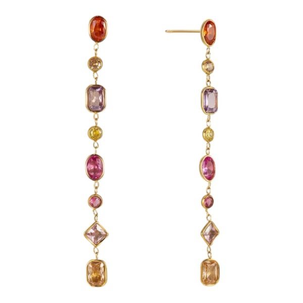 image8 (13) Earrings 'Colorful gems'